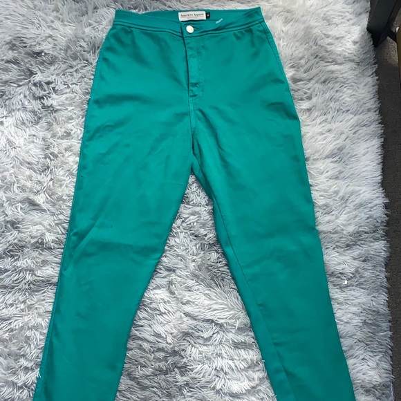 American apparel - Malibu green easy jean - Picture 2 of 5